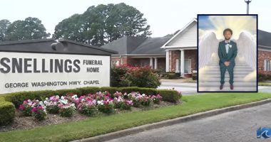 'Grotesque freak show': Mom horrified at son's funeral viewing after body became 'infested with large clumps of moving and visible maggots,' lawsuit says
