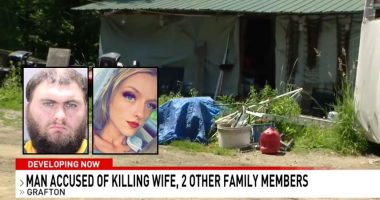'He's going to kill somebody someday': Man allegedly murdered wife, father, grandmother years after his mom predicted he would take a person's life
