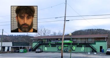 'I don't give a f—, I've been to prison': Disgruntled ex-employee allegedly spews threats at hemp shop, trashes the place after being fired for his temper