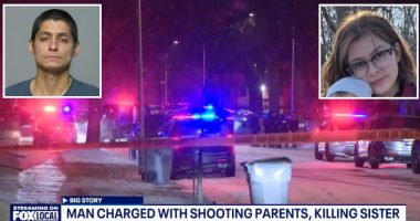'Kicked out over dirty dishes': Son shot family hours after they returned from international vacation without him and immediately evicted him