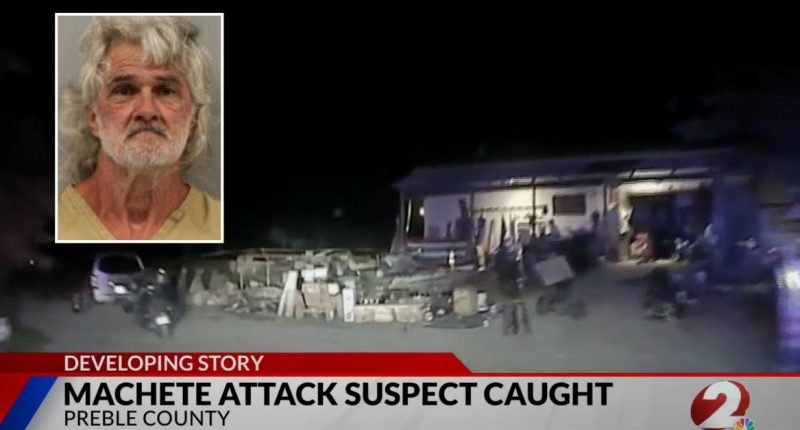 'Oh my god, I'm hit': Dad throws machete at motorcycle driver he thought was daughter's ex-boyfriend, killing woman passenger, deputies say