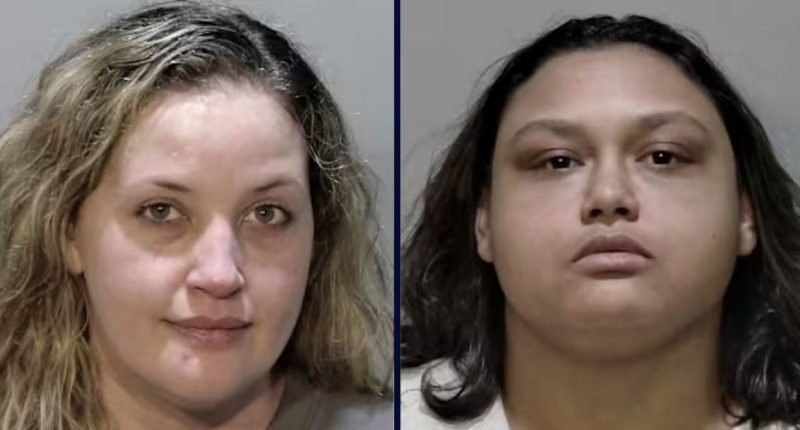 'Told her that she was going to become a woman tonight': Women made juvenile girl drink 'shots of alcohol from the bottle' so one's younger brother could rape her, police say