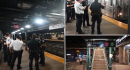 28-year-old stabbed in chest and multiple times in neck on board subway, survives: cops