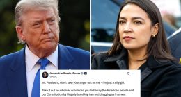 AOC responds to Trump’s blistering criticism over her calls for his impeachment: ‘I’m just a silly girl’