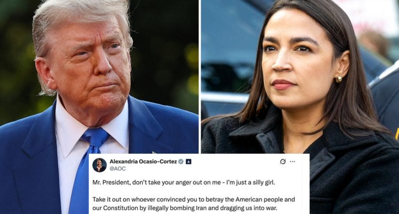 AOC responds to Trump’s blistering criticism over her calls for his impeachment: ‘I’m just a silly girl’