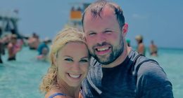 Abbie Duggar shatters in-laws’ modesty rules and rocks a swimsuit with husband John David on Cayman Islands getaway