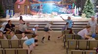 The bloodcurdling video showed churchgoers suddenly realizing the unfolding terror and running towards the door at CrossPointe Church in Wayne, Michigan