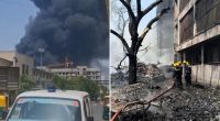 Air India plane carrying more than 200 people on board crashes at India’s Ahmedabad airport