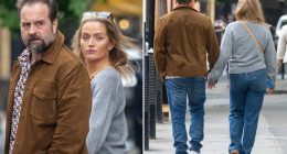 Alfie Boe, 51, spotted on romantic date after Ted Lasso romance and marriage split amid cheating rumours