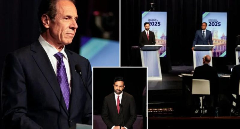 Andrew Cuomo, Zohran Mamdani face and fling personal attacks in fiery NYC Democratic mayoral debate