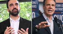 Andrew Cuomo’s comfortable lead over Zohran Mamdani cut by 50% in home stretch before Dem mayoral primary: poll