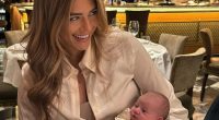 Arabella Chi hits back at mum-shaming trolls after receiving ‘really really nasty’ messages just days after giving birth