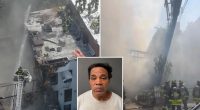 Arsonist, 54, caught on camera torching 3-story NYC apartment building in massive blaze: FDNY