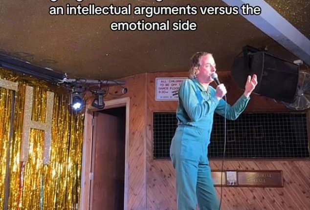 Foot told Ms Azzopardi he didn't believe he was being insensitive before blaming her for an 'awkward' end to his set
