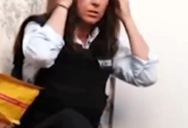 Jacquelin Robson (pictured) ran for safety while covering the conflict between Iran and Israel