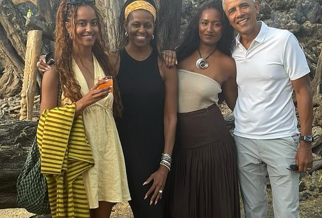 Barack and Michelle Obama are celebrating their youngest daughter as she marks her 24th birthday, despite the swirling rumors about their marriage