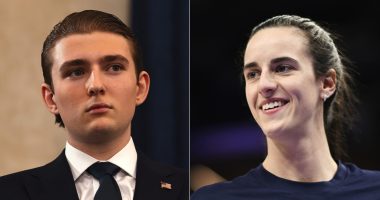 Barron Trump & Caitlin Clark Rumors Have Everyone Asking The Same Thing