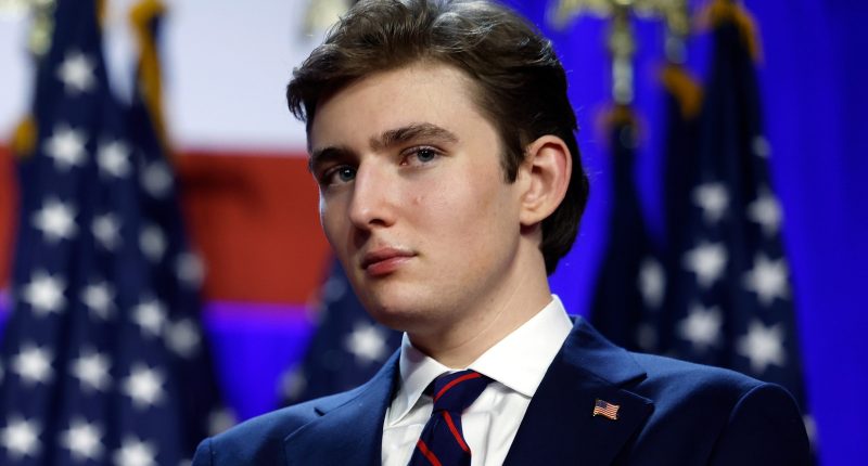 Barron Trump's Rumored Girlfriend Leaks Out And It's Causing A Stir