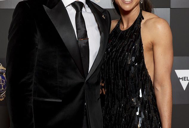 Footy great Ben Cousins is recovering after being rushed to hospital for surgery on a hernia that left him in agony after he put off treatment because he was 'in denial'