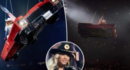 Beyoncé gets stuck midair due to ‘technical mishap’ during Houston ‘Cowboy Carter’ tour performance