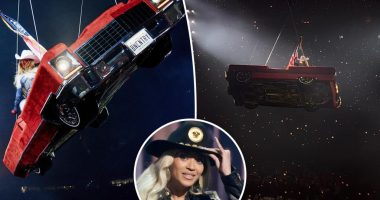 Beyoncé gets stuck midair due to ‘technical mishap’ during Houston ‘Cowboy Carter’ tour performance