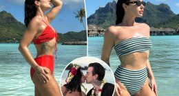 Bikini-clad Demi Lovato makes waves on idyllic tropical honeymoon with husband Jutes: ‘Wifey’