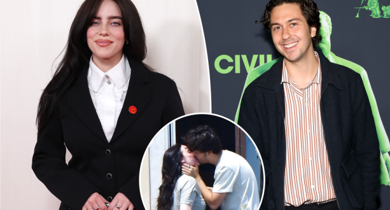 Billie Eilish and Nat Wolff fuel romance rumors with passionate kiss in Italy 