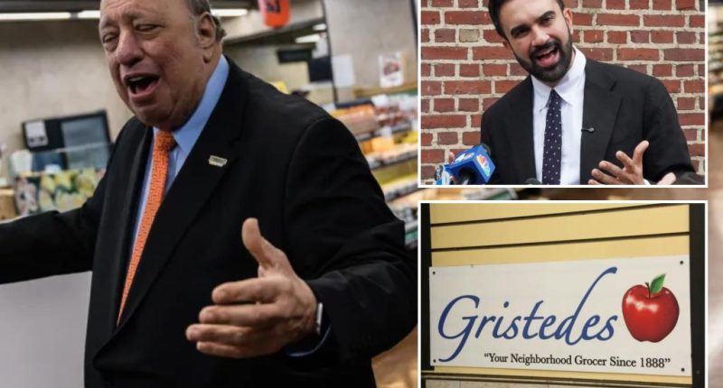 Billionaire John Catsimatidis threatens to close Gristedes chain if socialist Zohran Mamdani elected NYC mayor