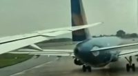 Two aircrafts were grounded on Friday at the Hanoi¿s Noi Bai International Airport after a Boeing 787-9 Dreamliner that was taxiing down the runway hit an Airbus A321 around 2pm