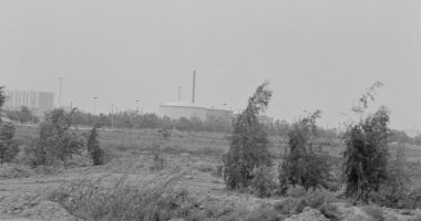 The Osirak nuclear power research station in 1981.