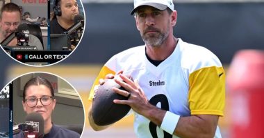 Boston radio hosts rail against Aaron Rodgers’ final season comments: ‘Douche move’