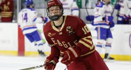 Bruins select Long Island native James Hagens with No. 7 pick to dash Islanders fans’ draft hopes