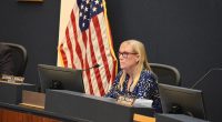 Bunnell Mayor Catherine Robinson has learned the powers of parliamentarian maneuvers in her three decades on the City Commission. (© FlaglerLive)