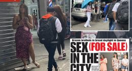 Business as usual at NYC’s seedy Roosevelt Avenue — despite illicit workers saying they’re fearful of Trump’s promised ICE crackdown: ‘I’m scared every day’