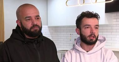 Mr Saoud (right) and his brother Alex Saoud (left) have decided to sell the business seven months after opening as they don't feel safe