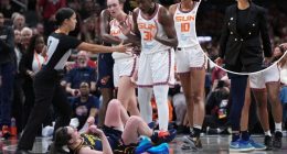 Caitlin Clark’s former coach calls for WNBA rule changes after shoving drama