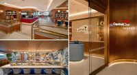 Capital One opens swanky new lounge at JFK with cheesemonger, champagne at sunset, and artisanal sodas