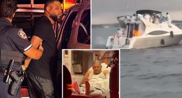 Captain arrested as NYC boat explosion forces 22 passengers to swim for their lives