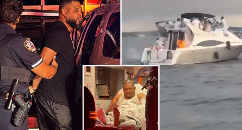 Captain arrested as NYC boat explosion forces 22 passengers to swim for their lives