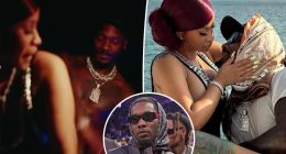 Cardi B makes Stefon Diggs romance Instagram-official with raunchy twerking video amid nasty divorce from Offset
