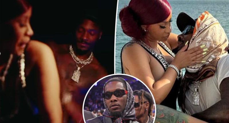 Cardi B makes Stefon Diggs romance Instagram-official with raunchy twerking video amid nasty divorce from Offset