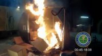 Cargo Ship Carrying 3,000 Vehicles, Including 800 EVs, Burning Out of Control Off the Coast of Alaska