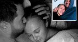 Chris Hughes shares steamy bed snap with JoJo Siwa before quickly deleting it as fans call it proof of CBB stars romance