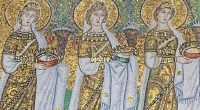 Saint Eugenia in the Basilica of Sant
