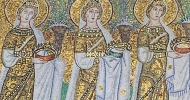 Saint Eugenia in the Basilica of Sant