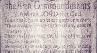ten commandments