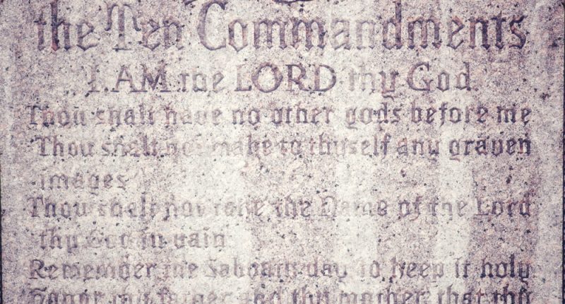 ten commandments
