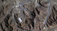 Satellite view of the Fordow nuclear site in Iran, which was bombed by US planes during a mission dubbed Operation Midnight Hammer
