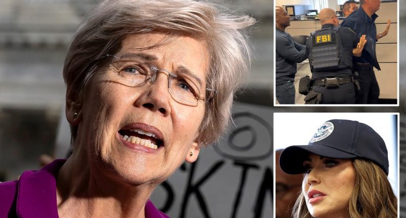 DHS says Elizabeth Warren ‘trying to revise history’ with criticism of Padilla’s treatment at Noem press conference