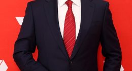 Micheal Usher (pictured) has emerged as a surprise favourite after Sunday night's premiere episode of Dancing With The Stars